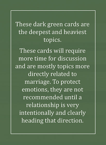 Share Cards: Conversation Cards for Intentional Dating