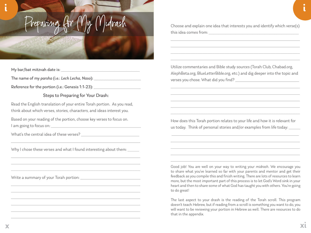 Crossroads Messianic B'nei Mitzvah Program